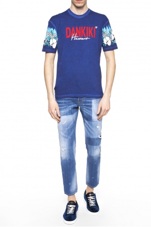 Floral motif t-shirt, zdjęcie 2 Floral motif t-shirt od Dsquared2